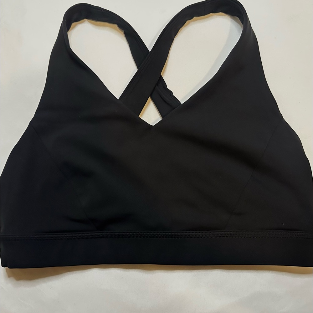 Lululemon Black Cross-Back Sports Bra